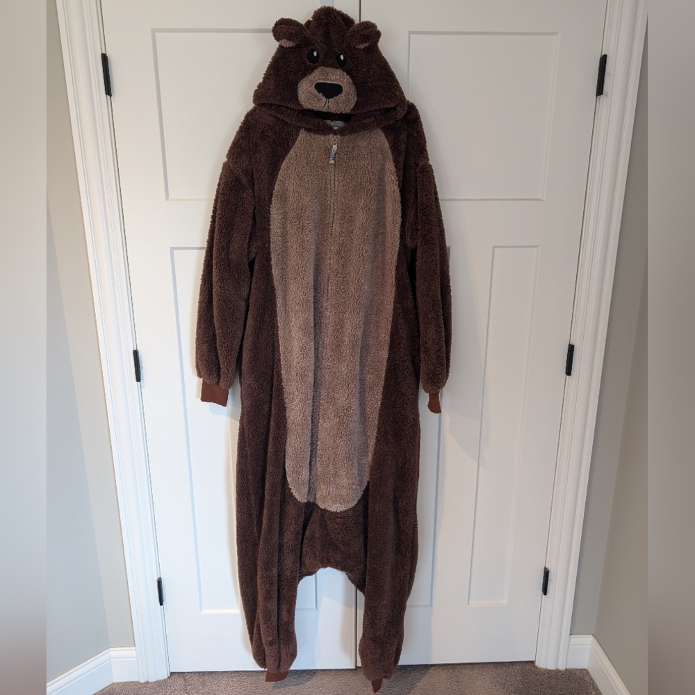 Cozy Brown Bear Onesie